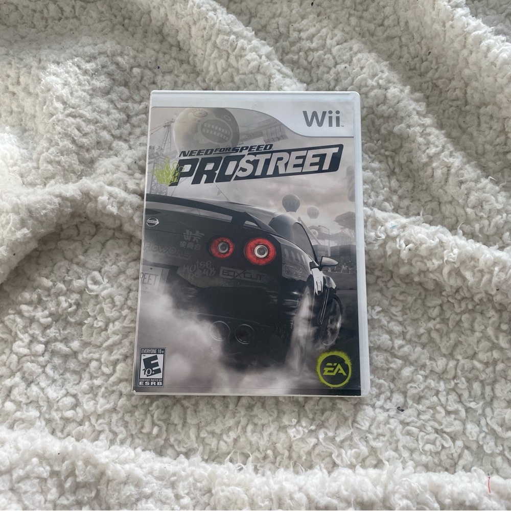 Need For Speed Pro Street Wii game